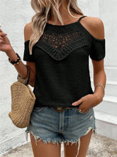 Crochet Cold Shoulder Top OutfitFlow